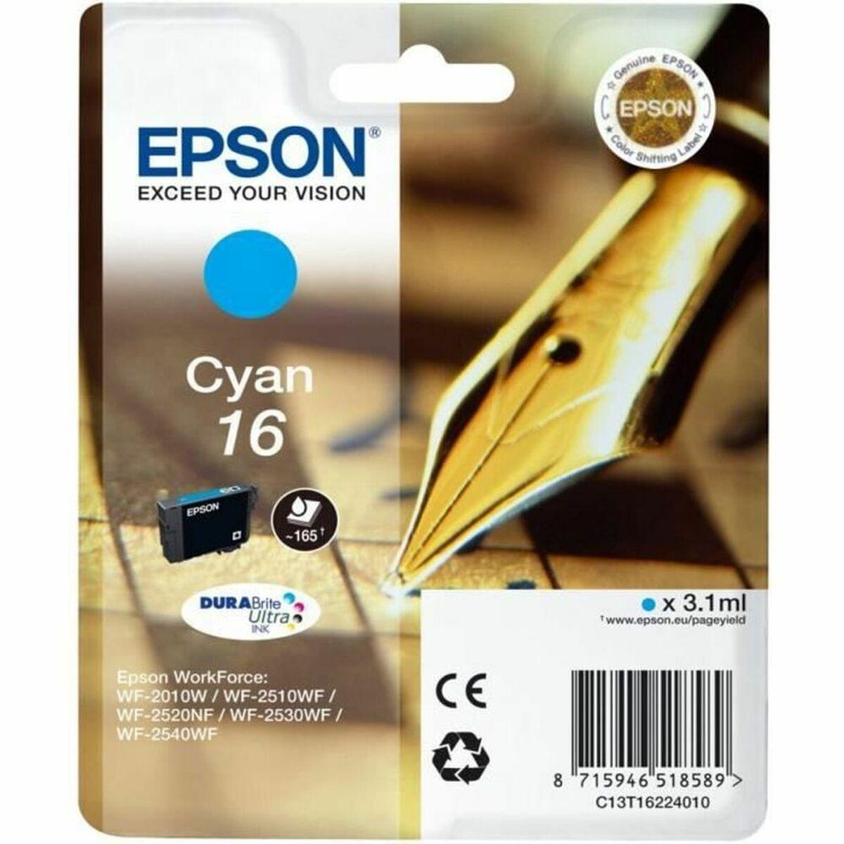 Cartucho de Tinta Original Epson 16 Cian