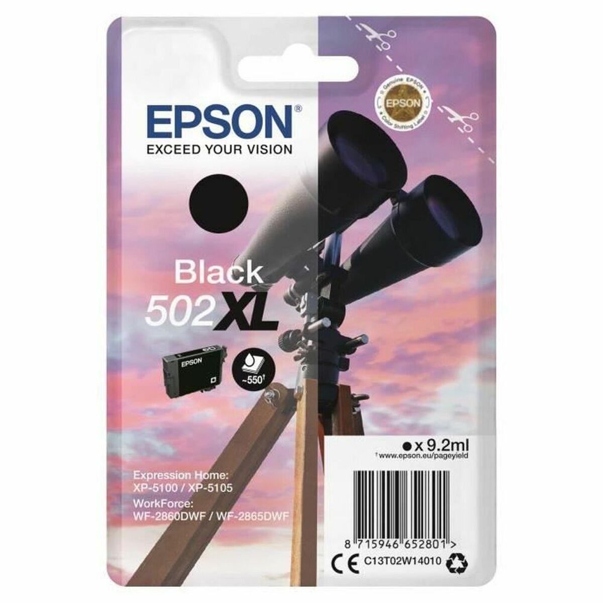 Cartucho de Tinta Original Epson Twin XL 502 Negro