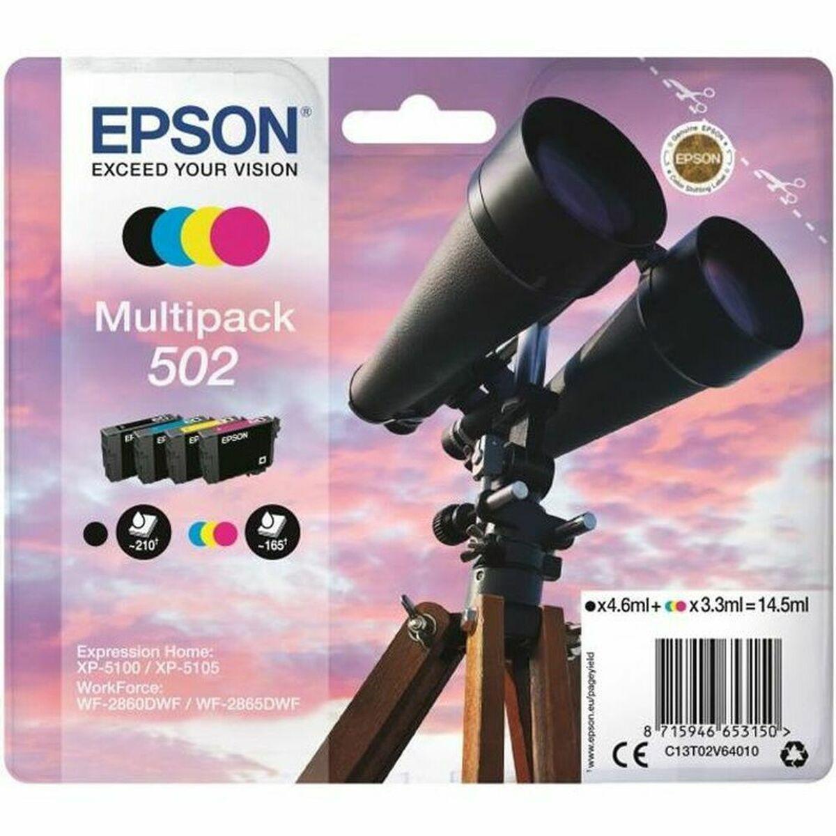 Cartucho de Tinta Original Epson Multipack 502 Multicolor