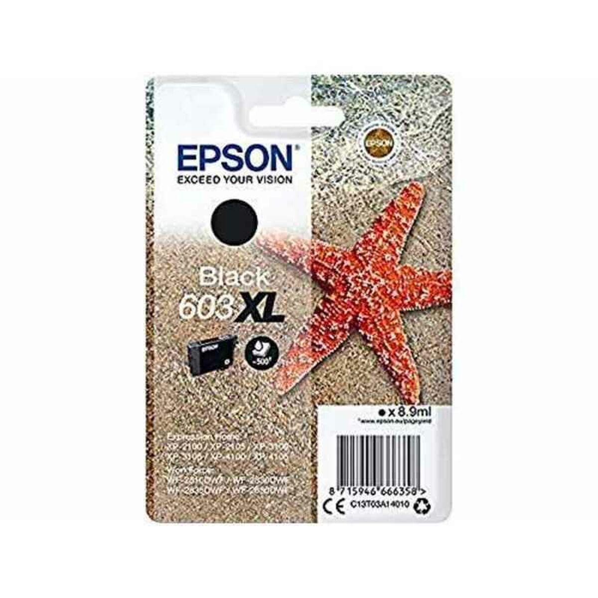 Cartucho de Tinta Original Epson 603XL Negro