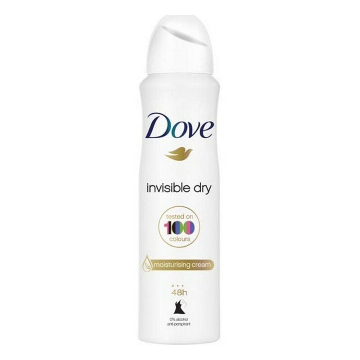 Desodorante en Spray Invisible Antimanchas Dove Invisible Dry 250 ml
