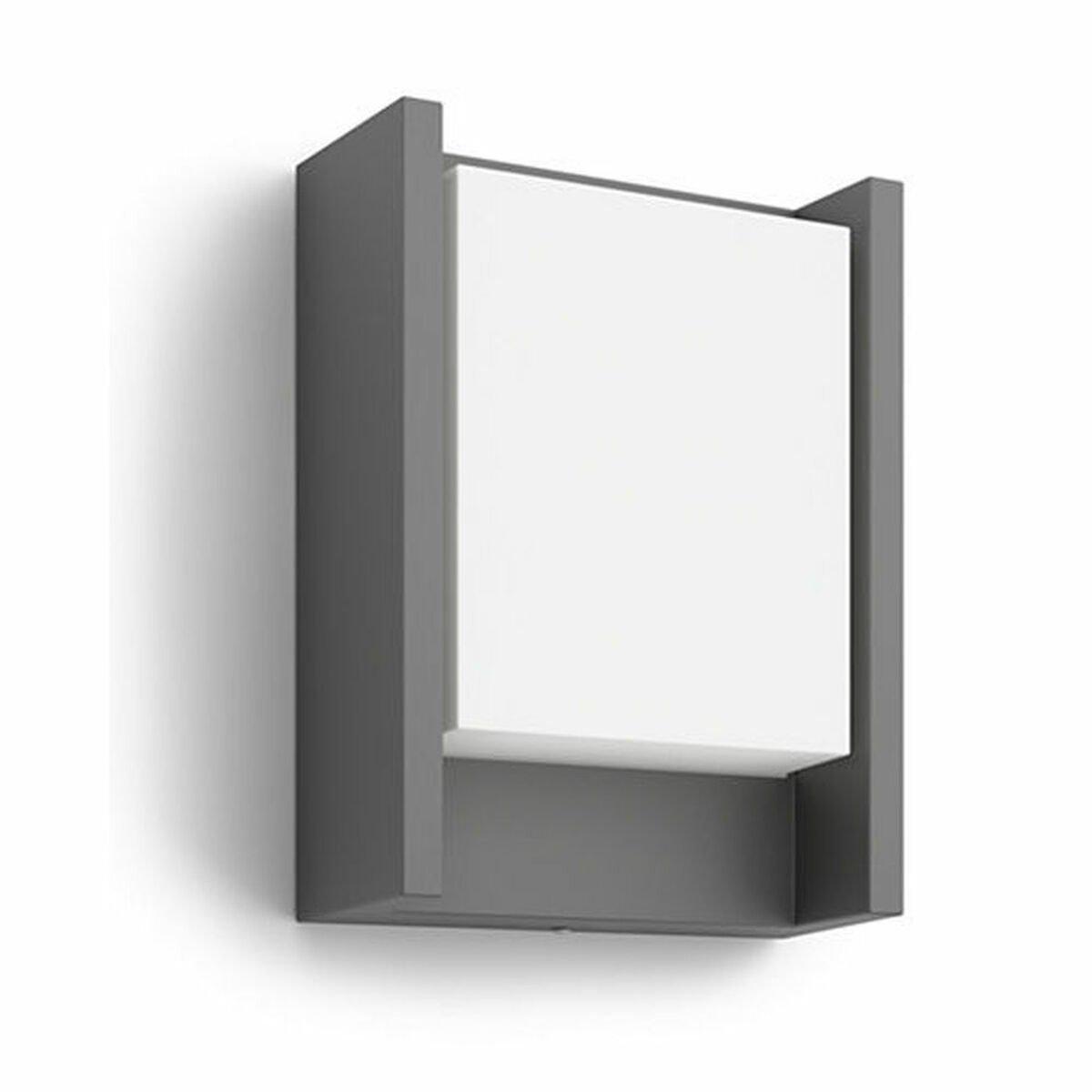 Foco LED Philips Aplique mural Gris 6 W 40 W 600 lm 610 lm A+ A++