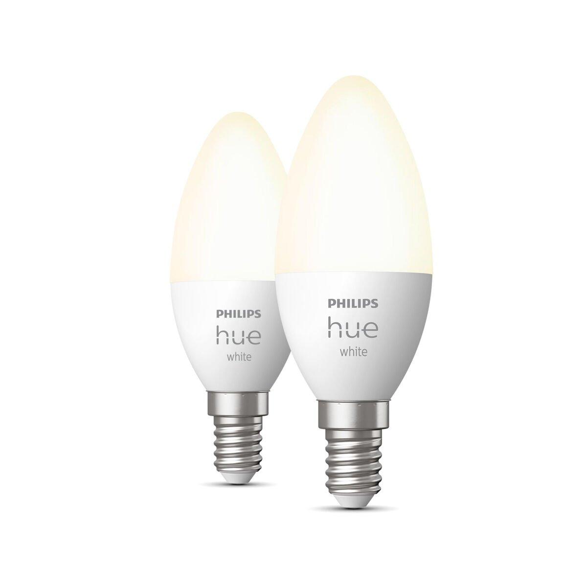 Bombilla LED Philips 8719514320628 Blanco F E14 E27 470 lm (2 Unidades)