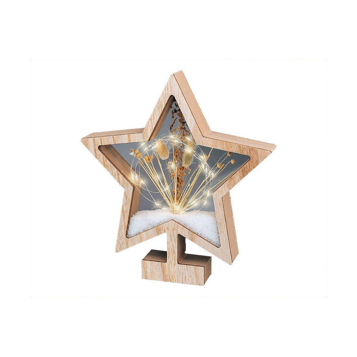 Estrella de Navidad 4 x 26 x 28 cm Luz LED