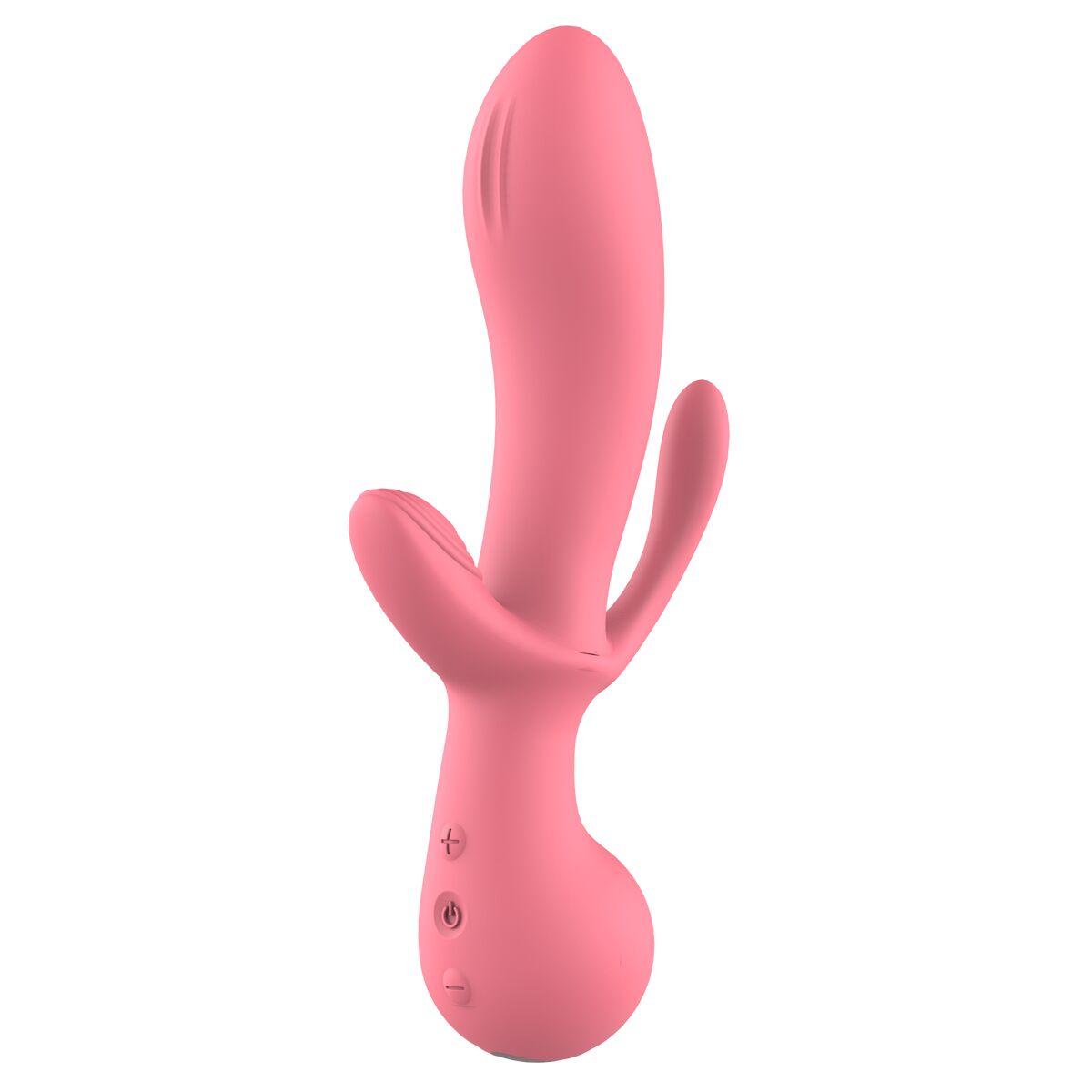 Vibrador Dream Toys Amour Triple Pleasure Rosa