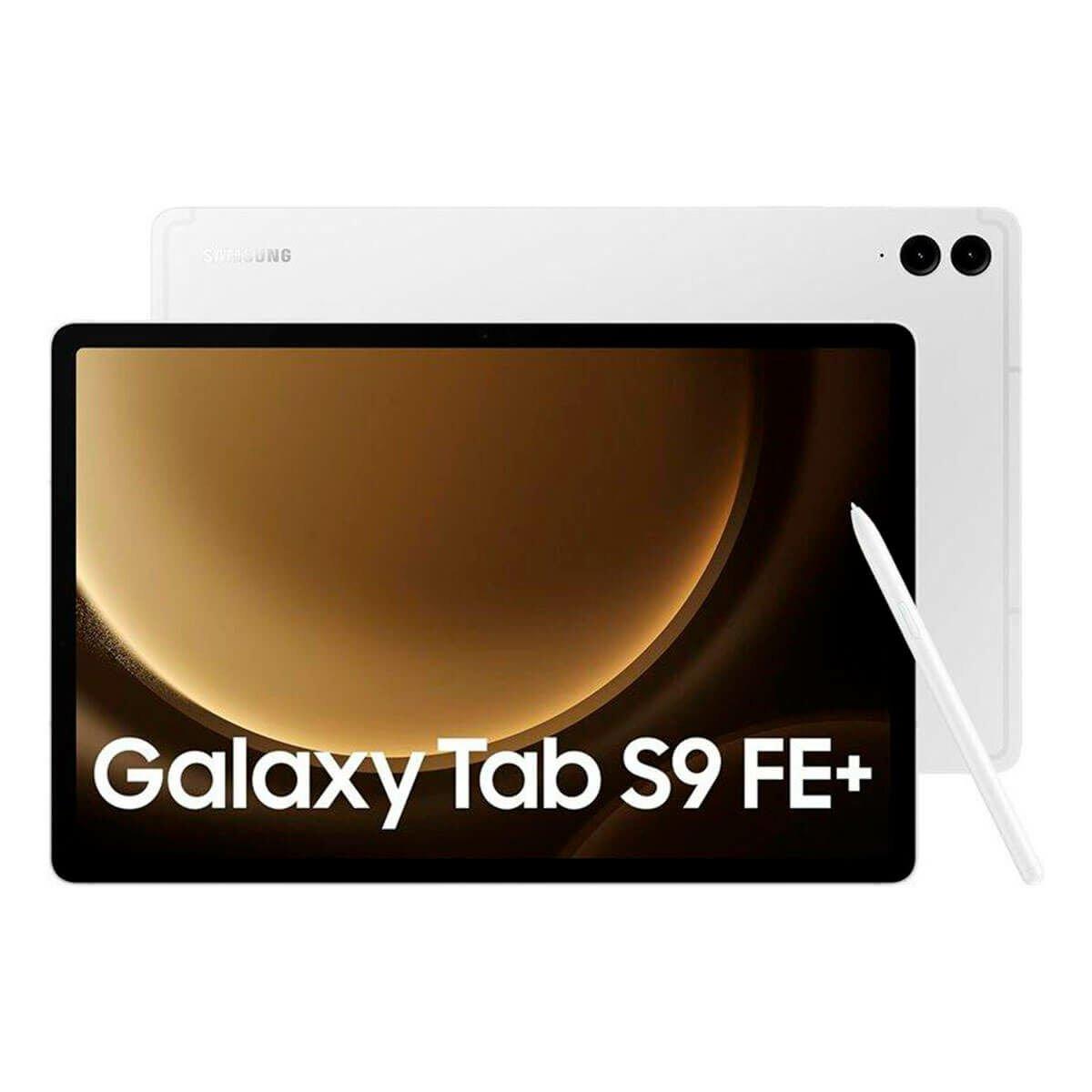 Tablet Samsung Galaxy Tab S9 FE+ 12,4" Octa Core Exynos 1380 12 GB RAM 256 GB Plateado