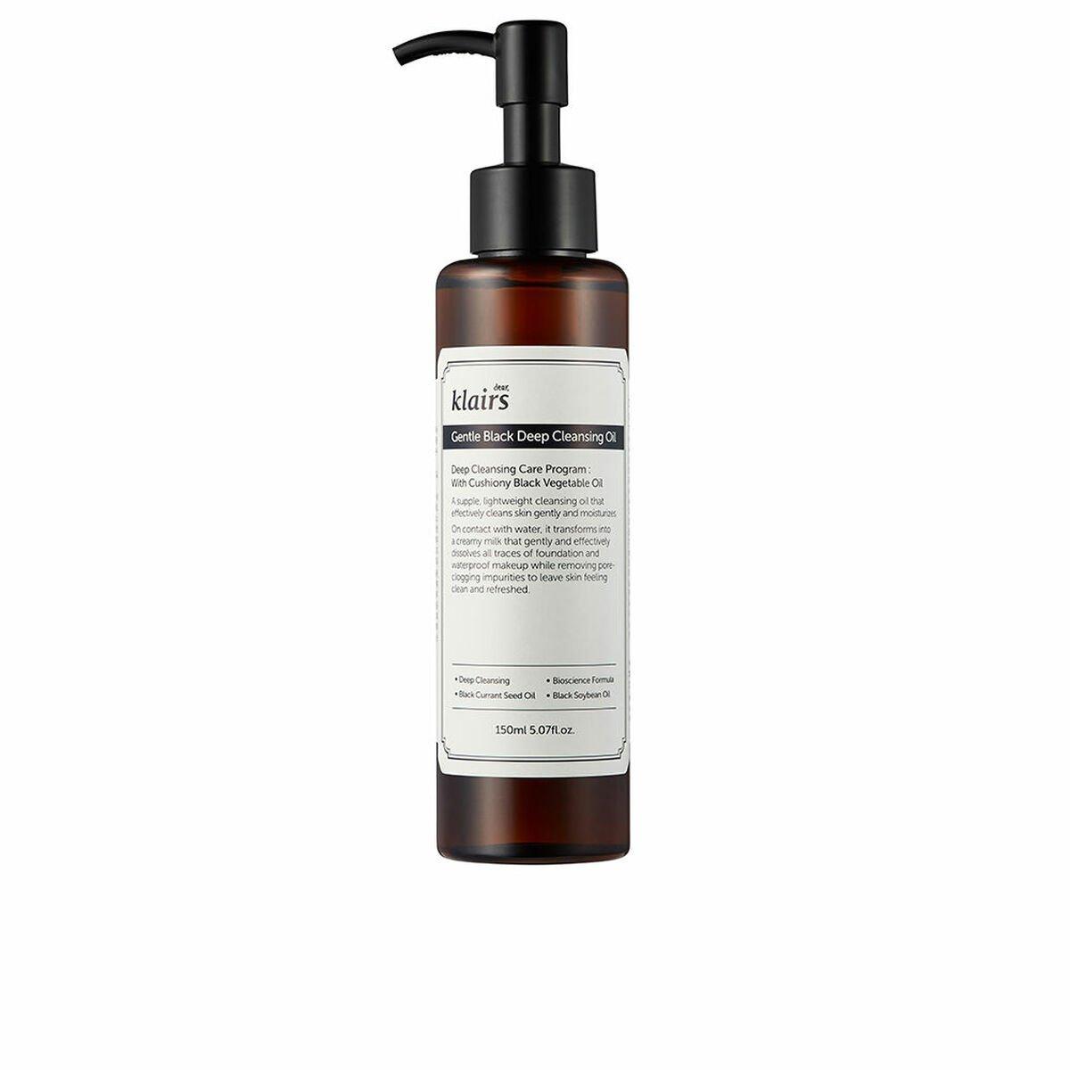 Aceite Desmaquillante Klairs Gentle Black 150 ml Limpiador