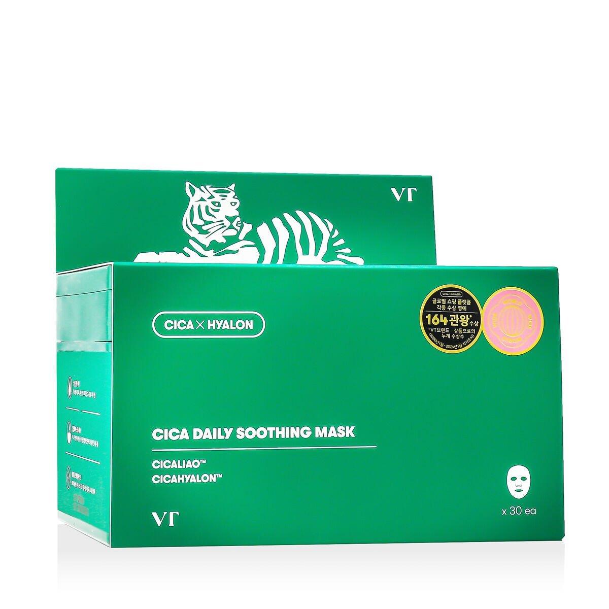Mascarilla Facial Hidratante VT Cosmetics Cica Care 30 unidades