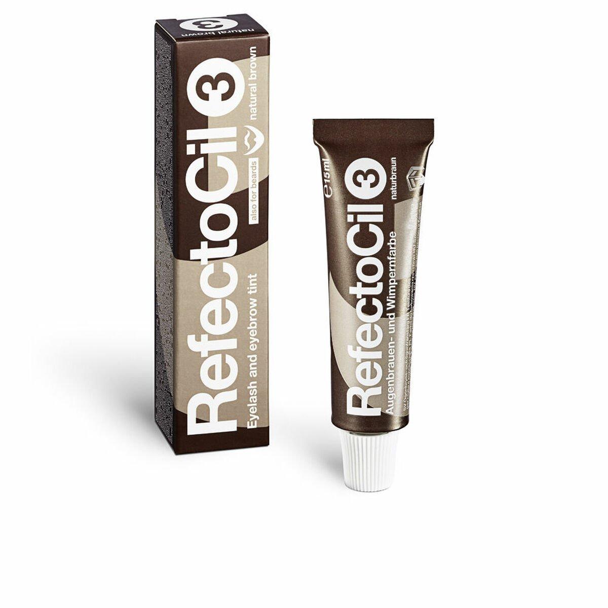 Tinte para pestañas RefectoCil Eyelash And Eyebrow Tint Nº 3 Nº 3-Brown 15 ml
