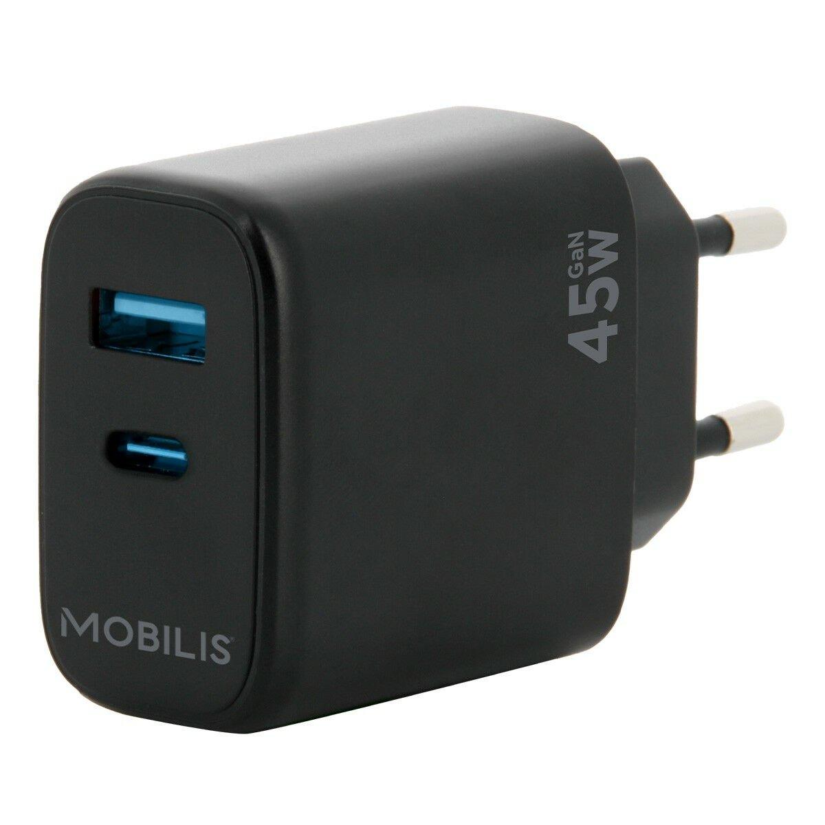 Cargador portátil Mobilis 001363 Negro