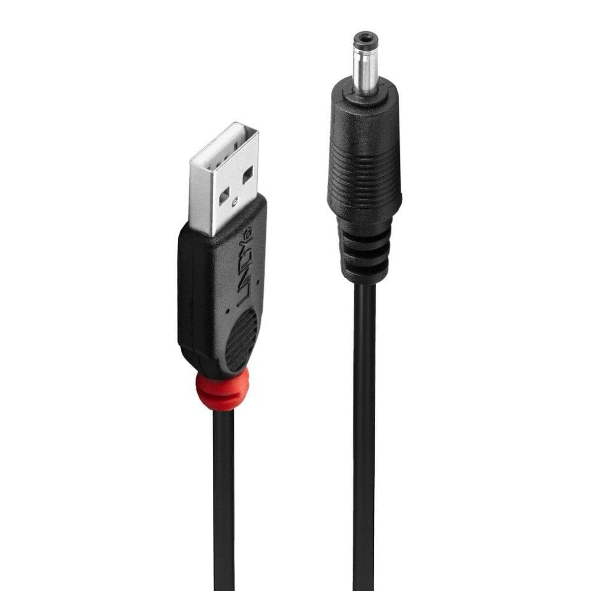 Adaptador USB LINDY Negro 1,5 m