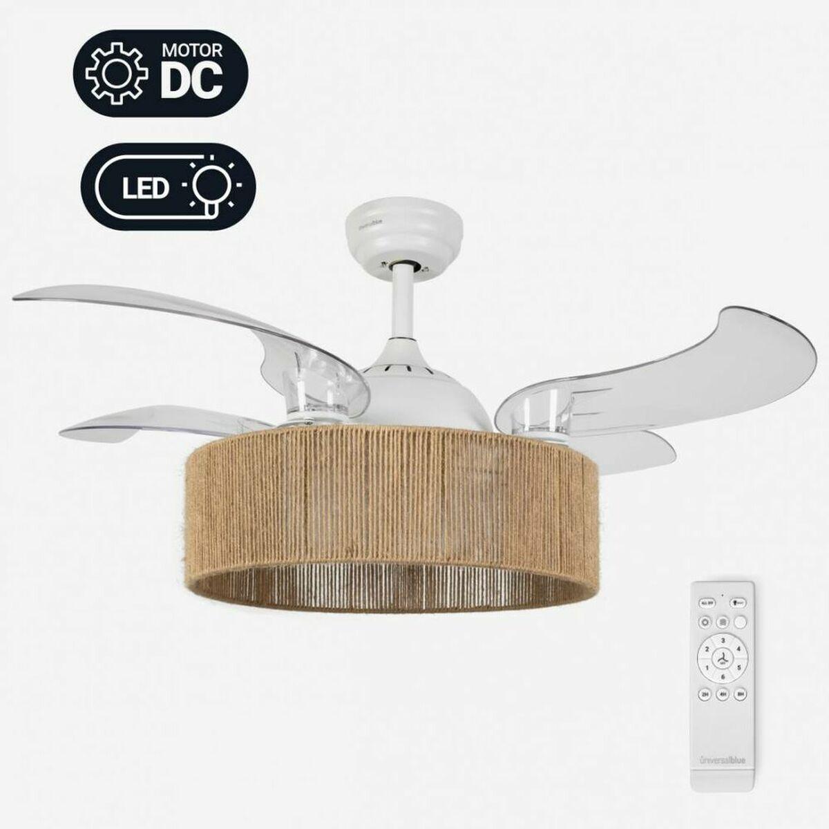 Ventilador de Techo Universal Blue JALOQUE WFC Ø 104 cm 65 W