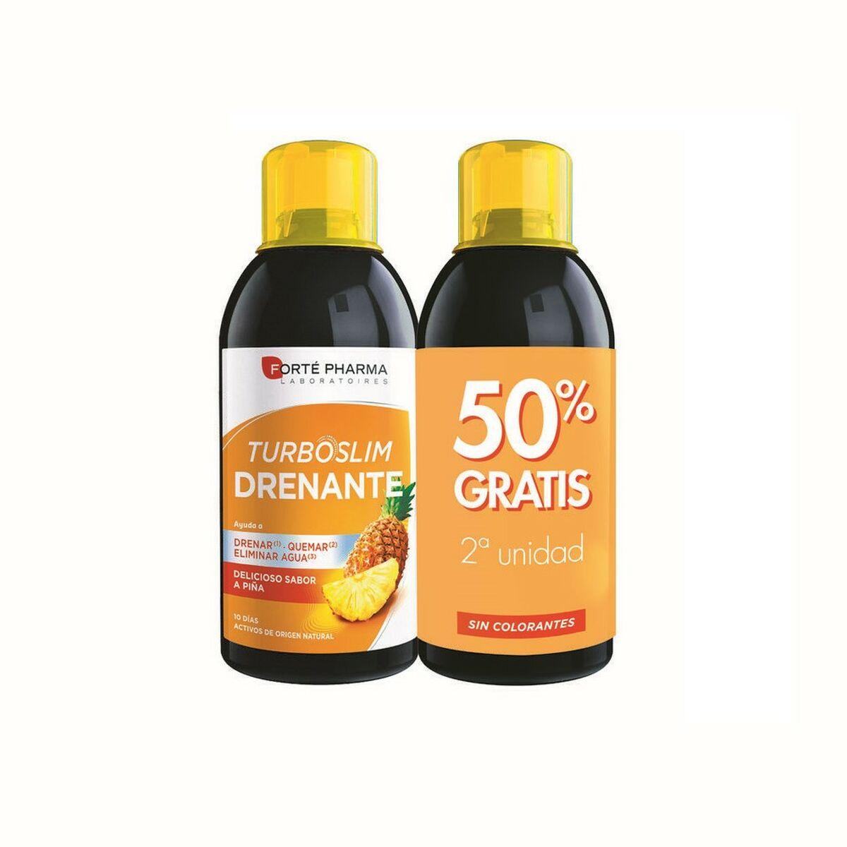 Quemagrasas Forté Pharma Slim Drenante 500 ml Piña 2 Unidades