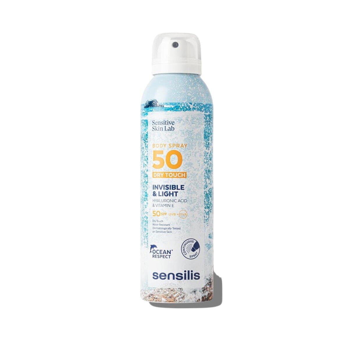 Spray Protector Solar Sensilis Invisible and Light Spf 50+ 200 ml