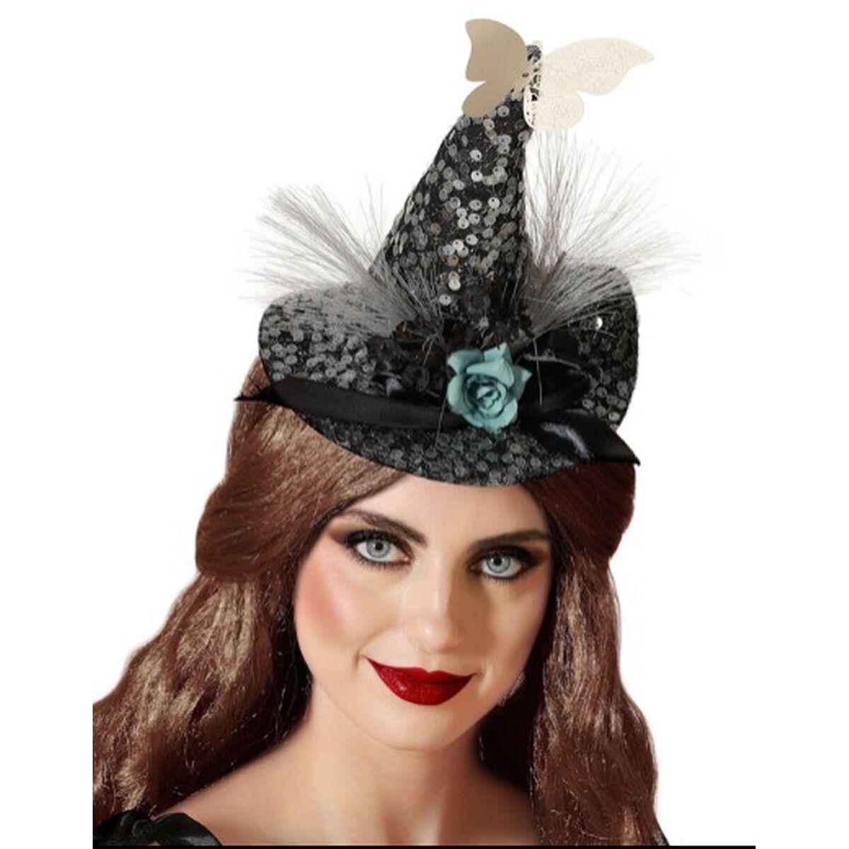 Diadema Sombrero Bruja Halloween