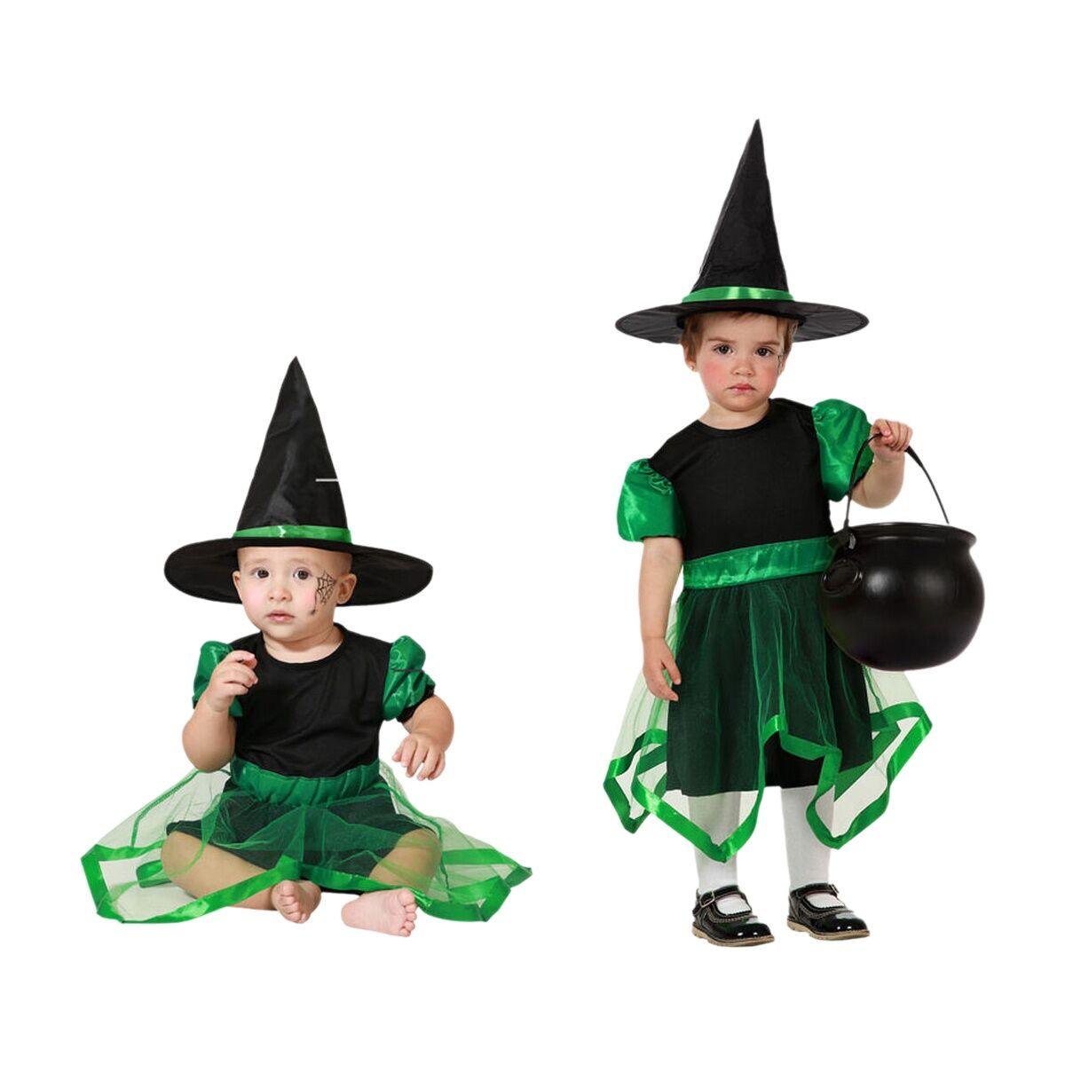 Disfraz para Bebés Verde Bruja