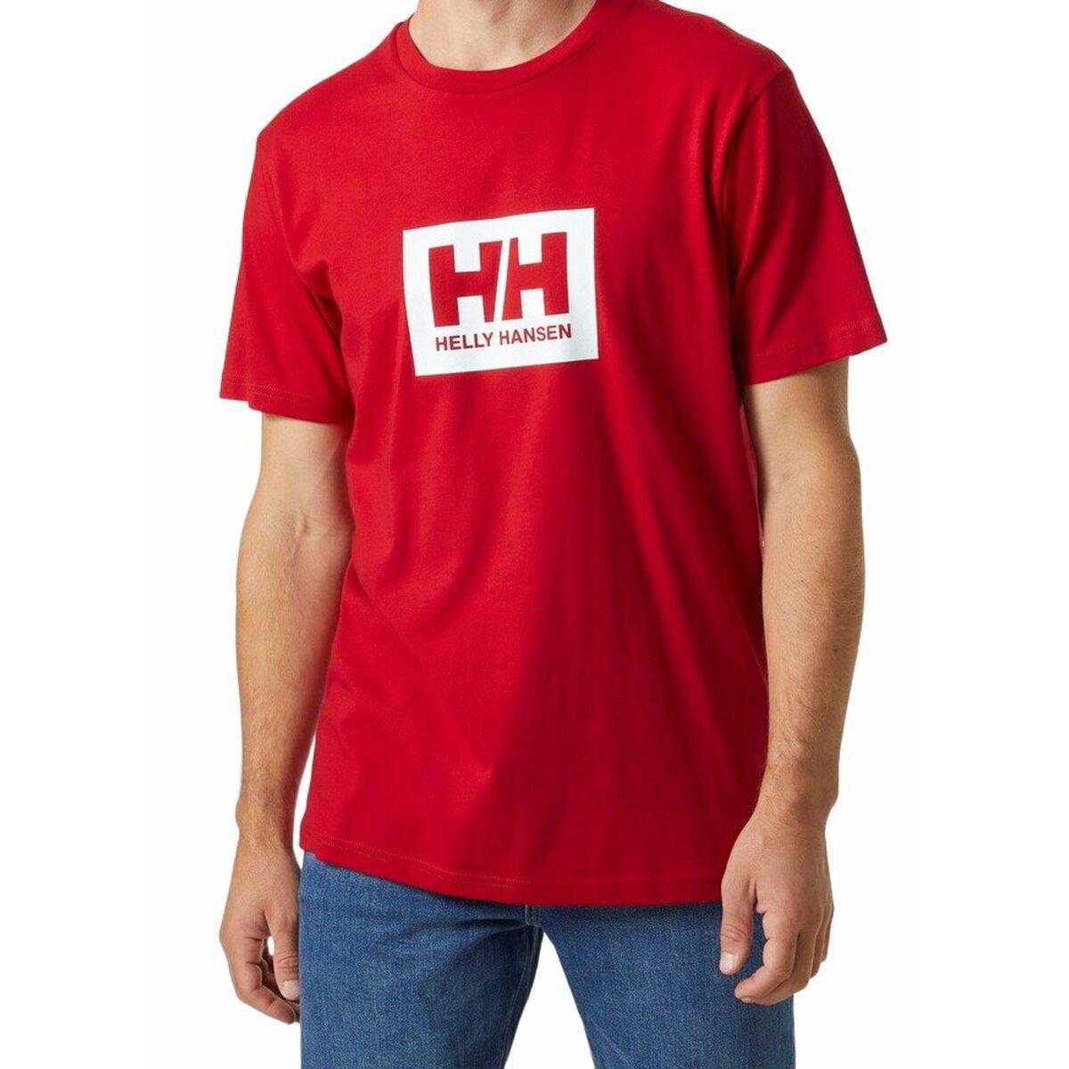 Camiseta Deportiva de Manga Corta HH BOX T Helly Hansen 53285 162 Rojo