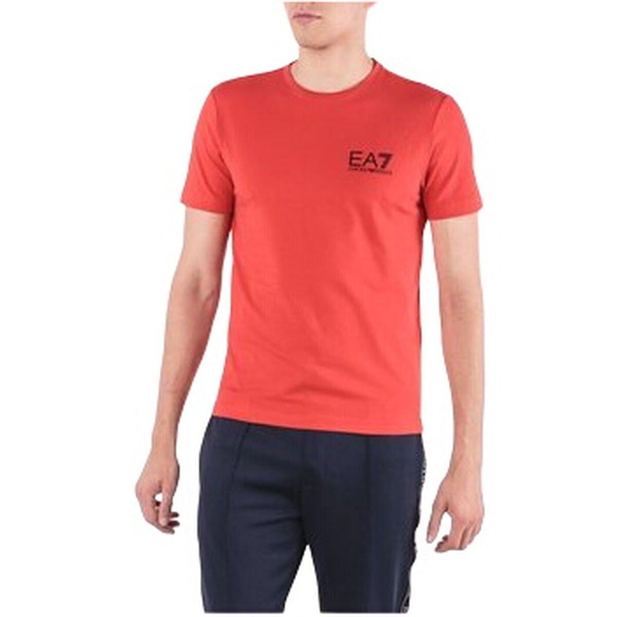 Camiseta Deportiva de Manga Corta Armani Jeans 6ZPT52 PJ18Z C1451 Rojo (XL)