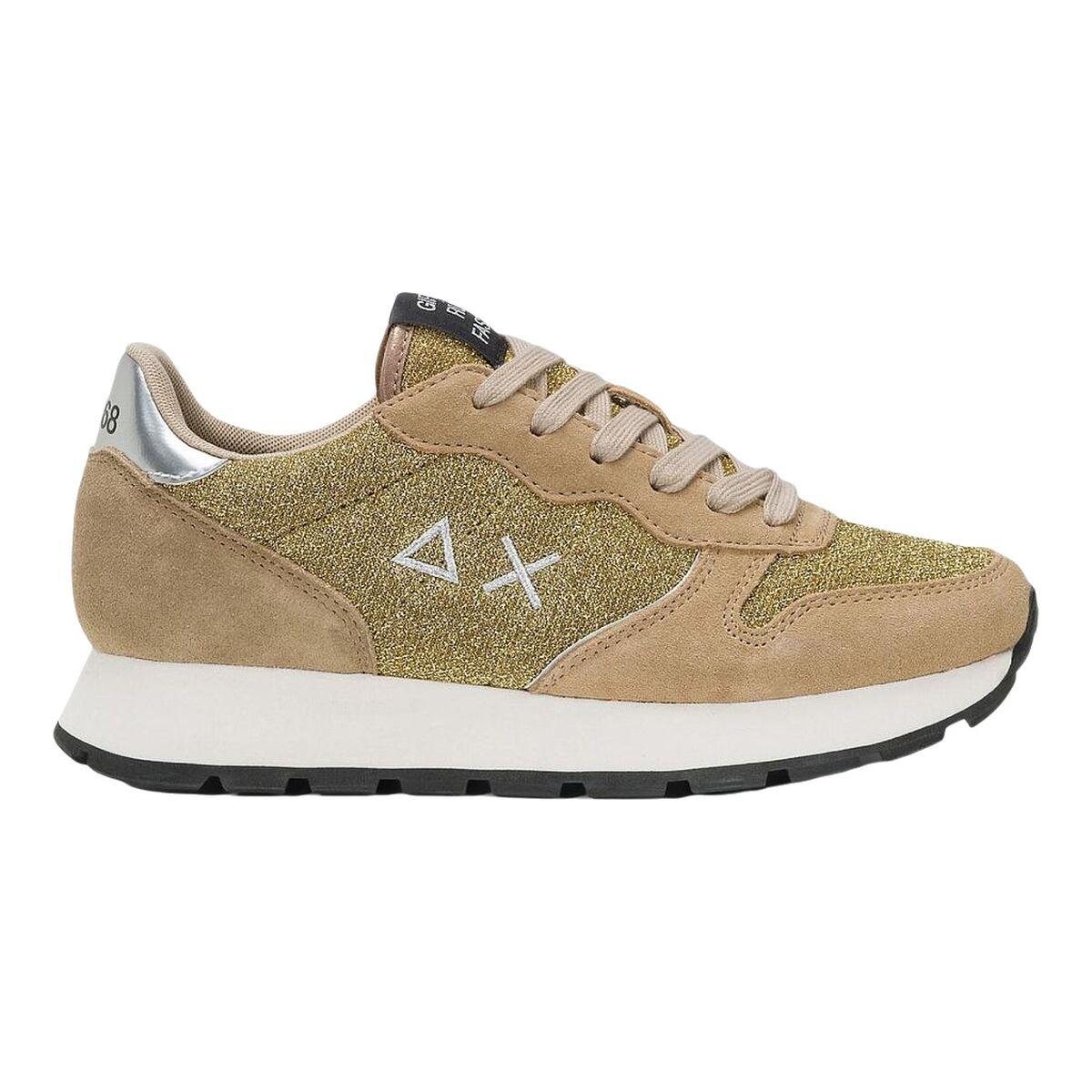Zapatillas Deportivas Mujer SUN68 ALLY GLITTER TEXTILE Z44204 Marrón
