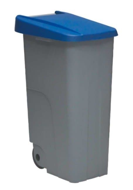 Cubo de Basura con Ruedas Denox Azul 85 L 58 x 41 x 76 cm
