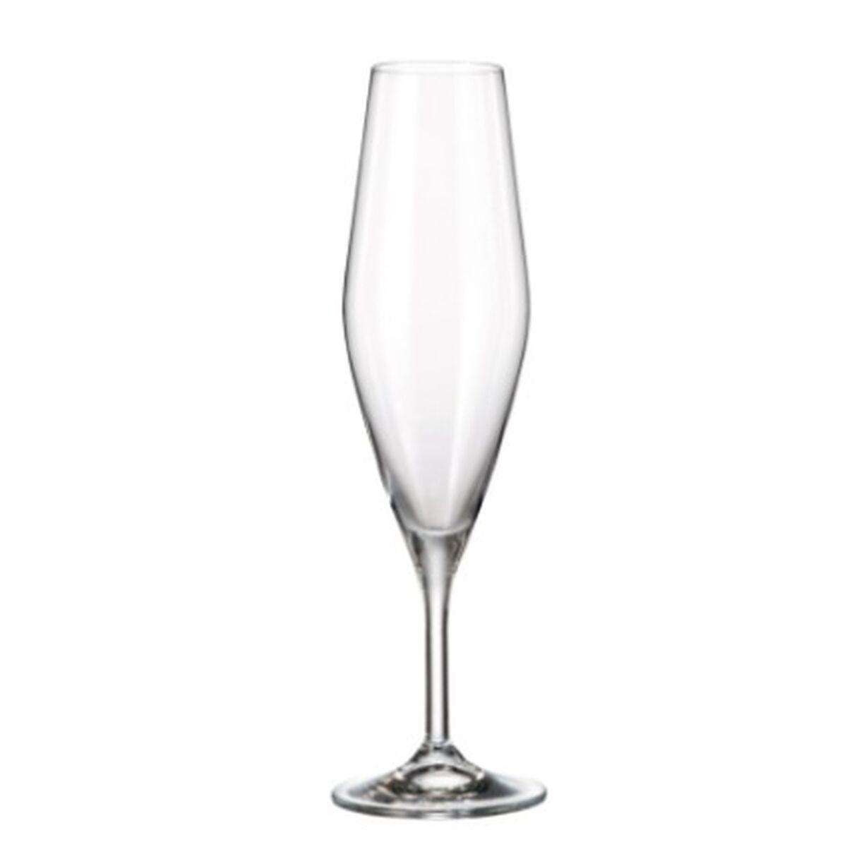 Copa de champán Bohemia Crystal Galaxia 210 ml Champagne 6 Piezas (6 Unidades)