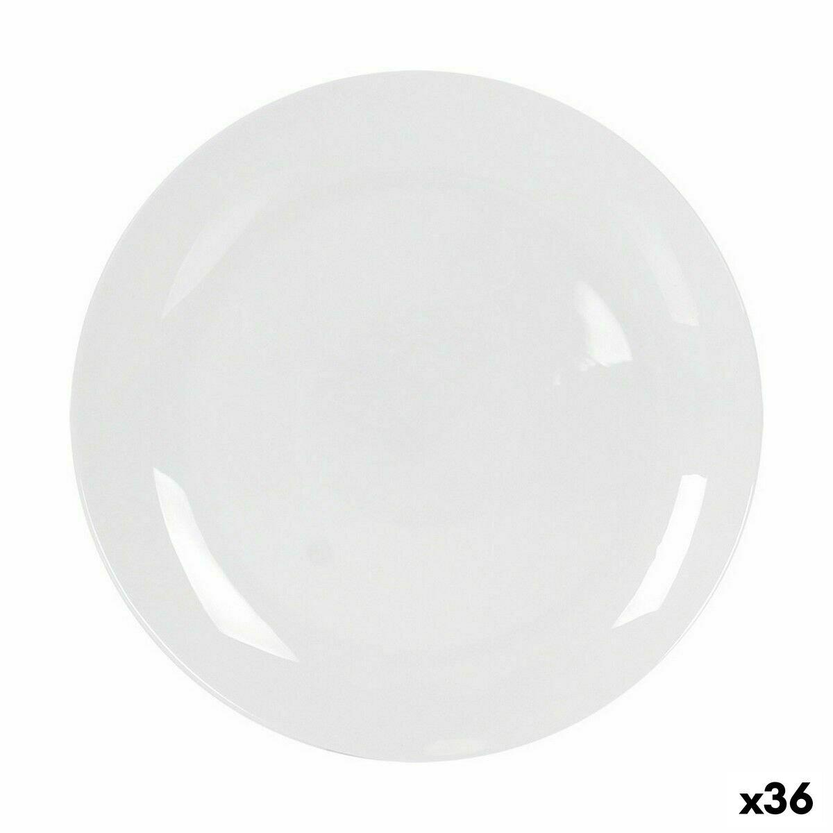 Plato Llano La Mediterránea Whom 27 x 27 x 2 cm (36 Unidades)