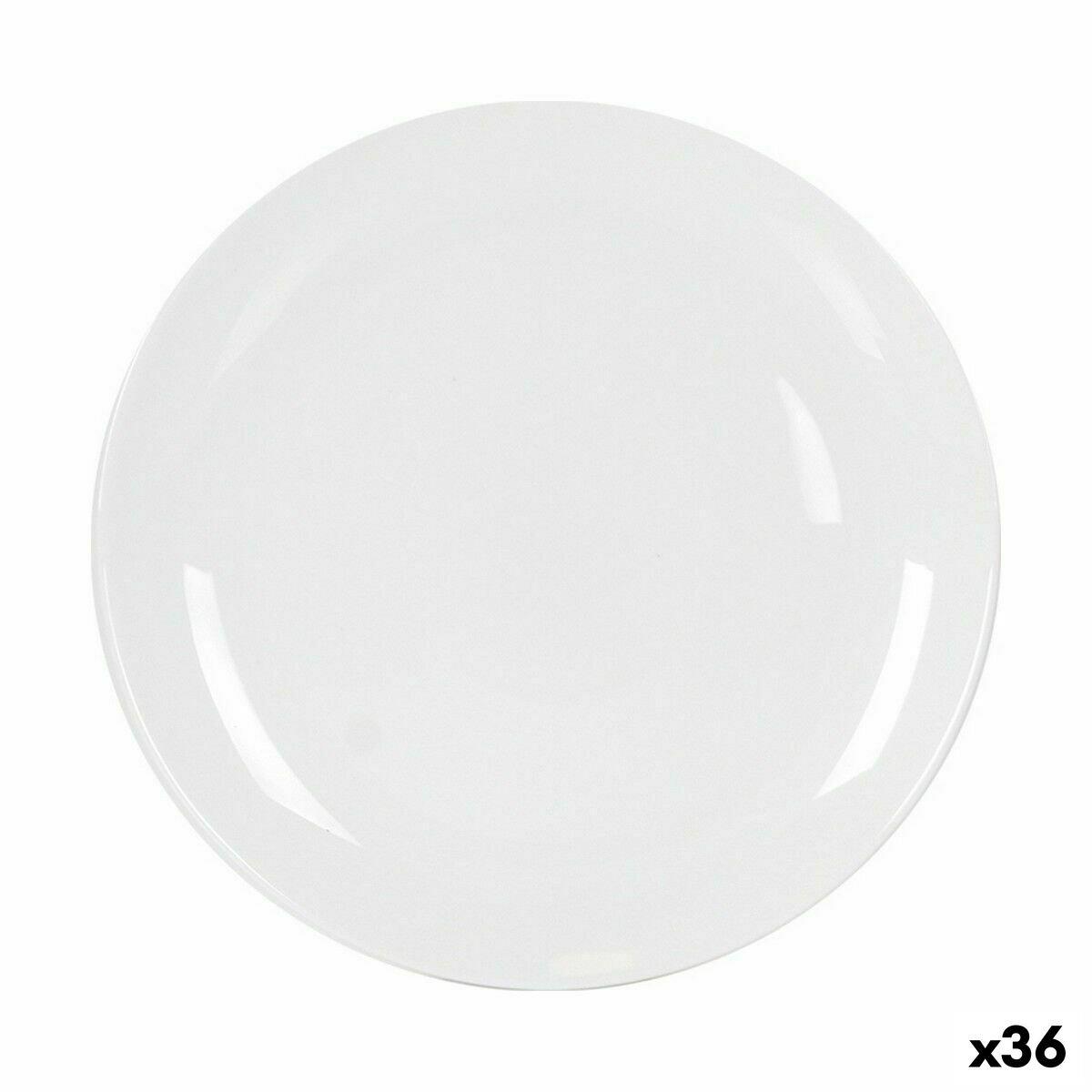 Plato Llano La Mediterránea Whom 25 x 25 x 2 cm (36 Unidades)