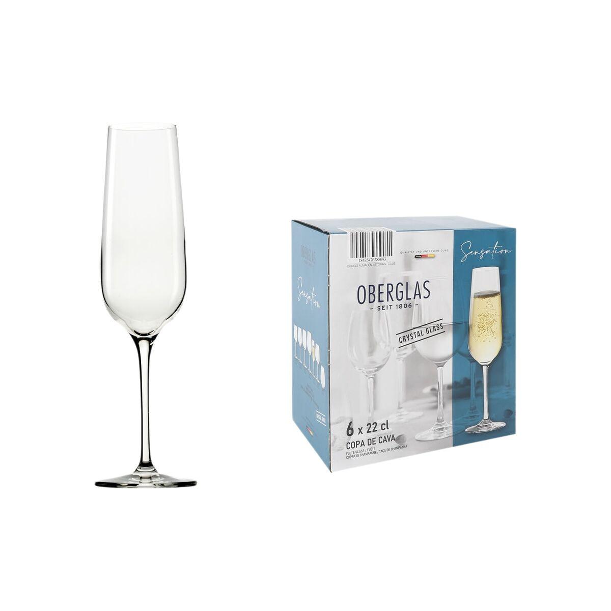 Copa de champán Inde Sensation Ø 5 cm 220 ml 6 Piezas