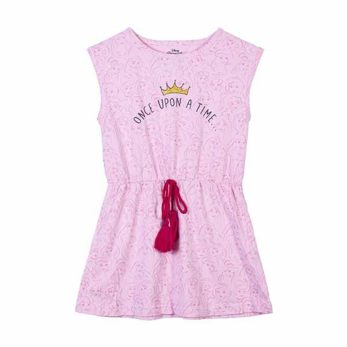 Vestido Disney Princess Rosa Niña