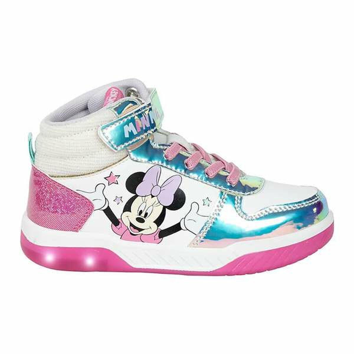 Zapatillas Deportivas Infantiles Minnie Mouse Plateado