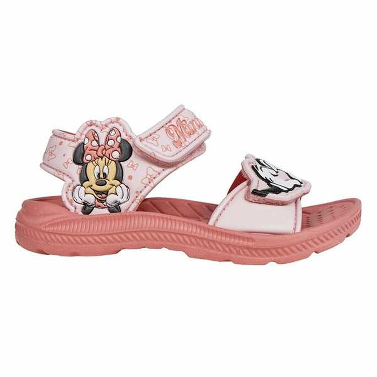 Sandalias Infantiles Minnie Mouse Rosa
