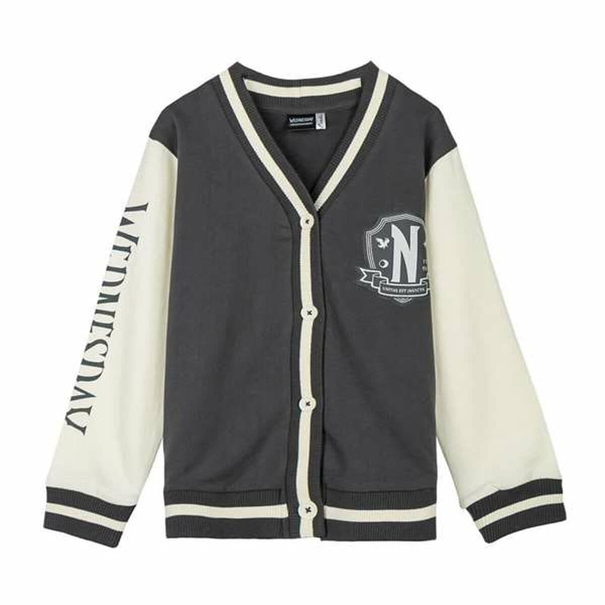 Chaqueta de Chándal para Niños Wednesday Gris oscuro
