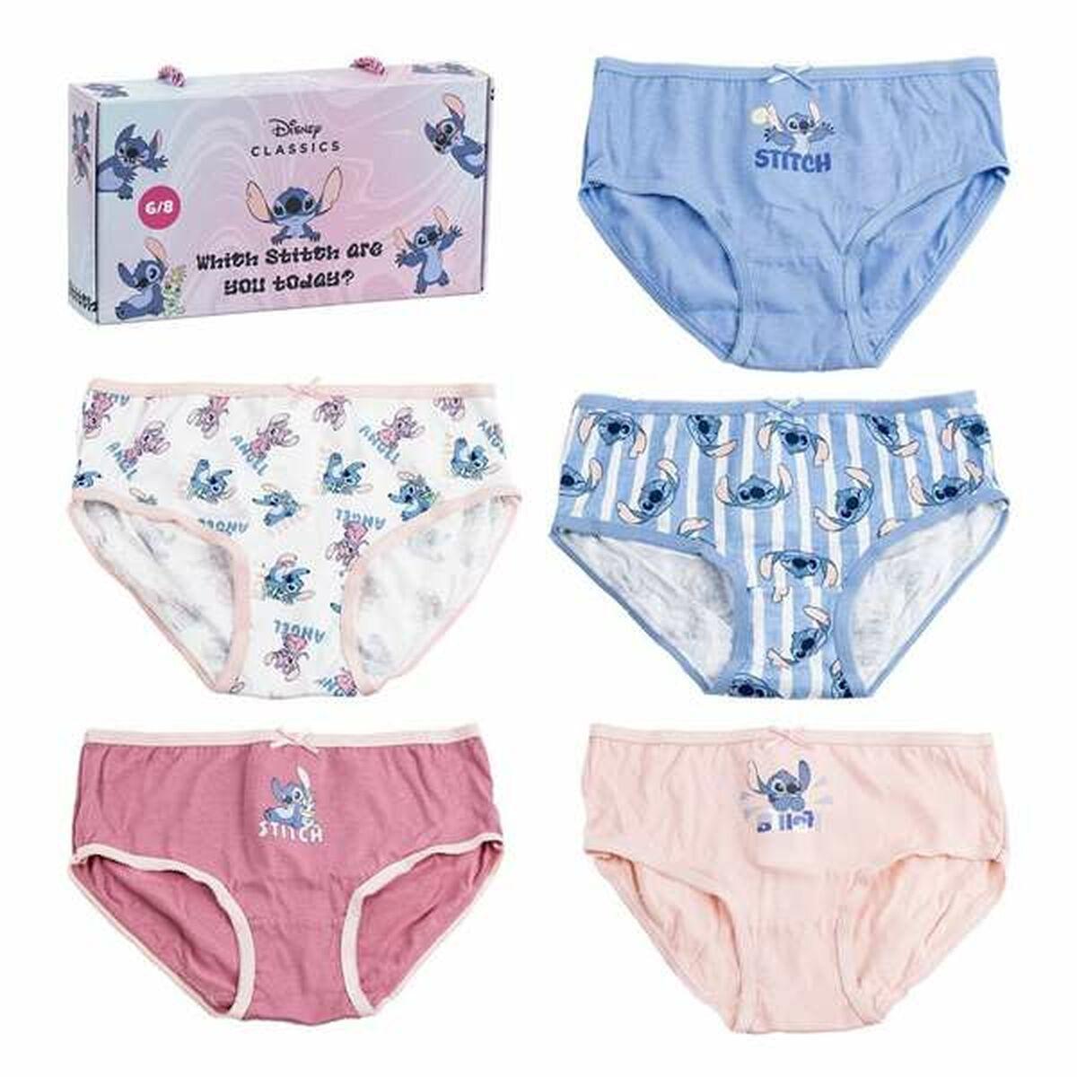 Pack de Braguitas para Niña Stitch Multicolor