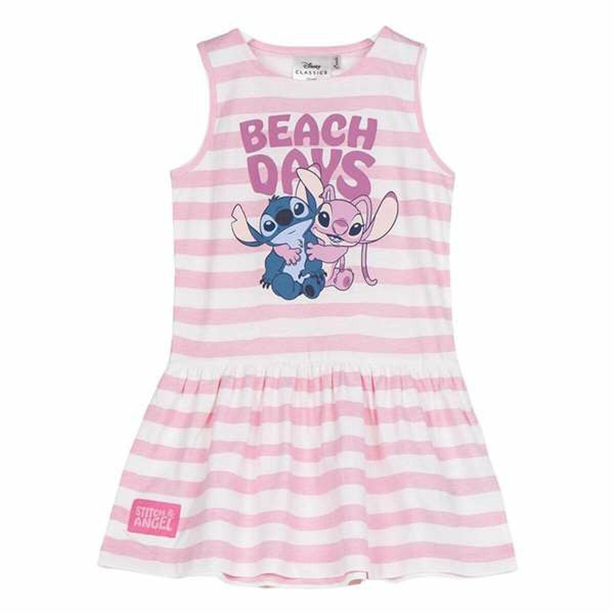 Vestido Stitch Rosa Niña