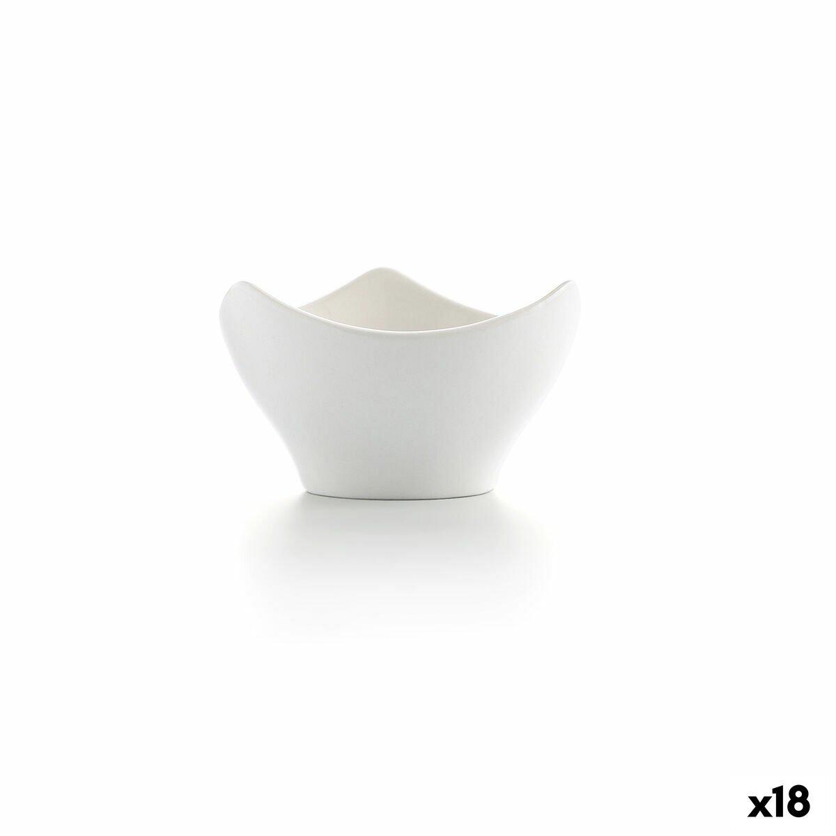Cuenco Ariane Alaska Mini 9 x 5,6 x 4,3 cm Cerámica Blanco (18 Unidades)