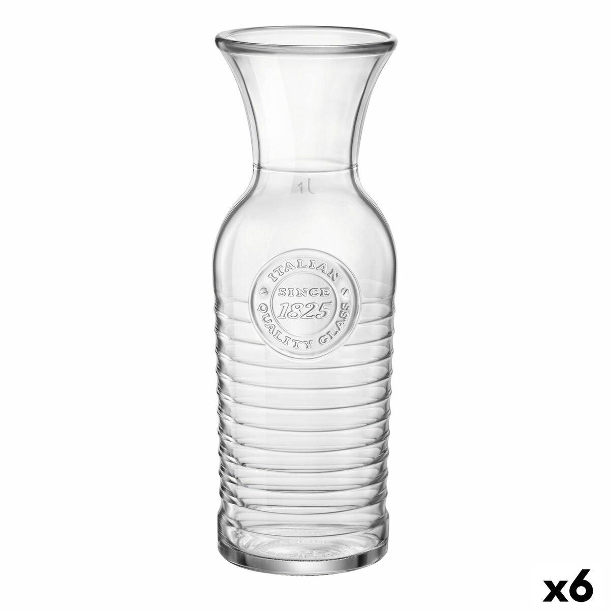 Botella Bormioli Rocco Officina Transparente Vidrio 1 L (6 Unidades)