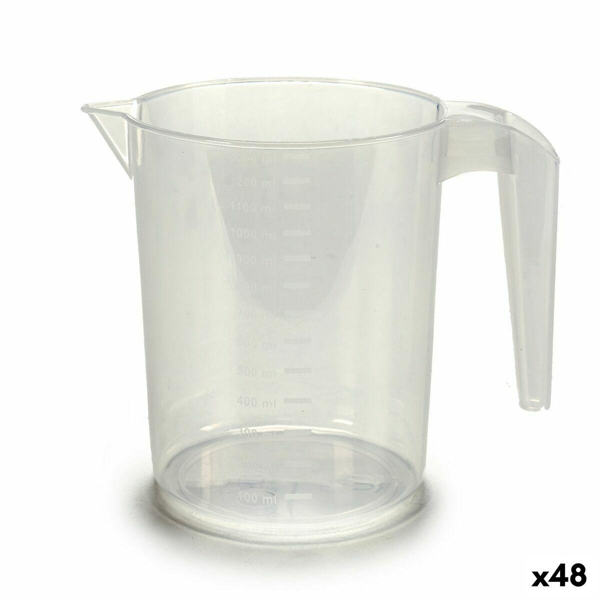 Jarra Medidora Polipropileno Plástico 1,3 L (48 Unidades)