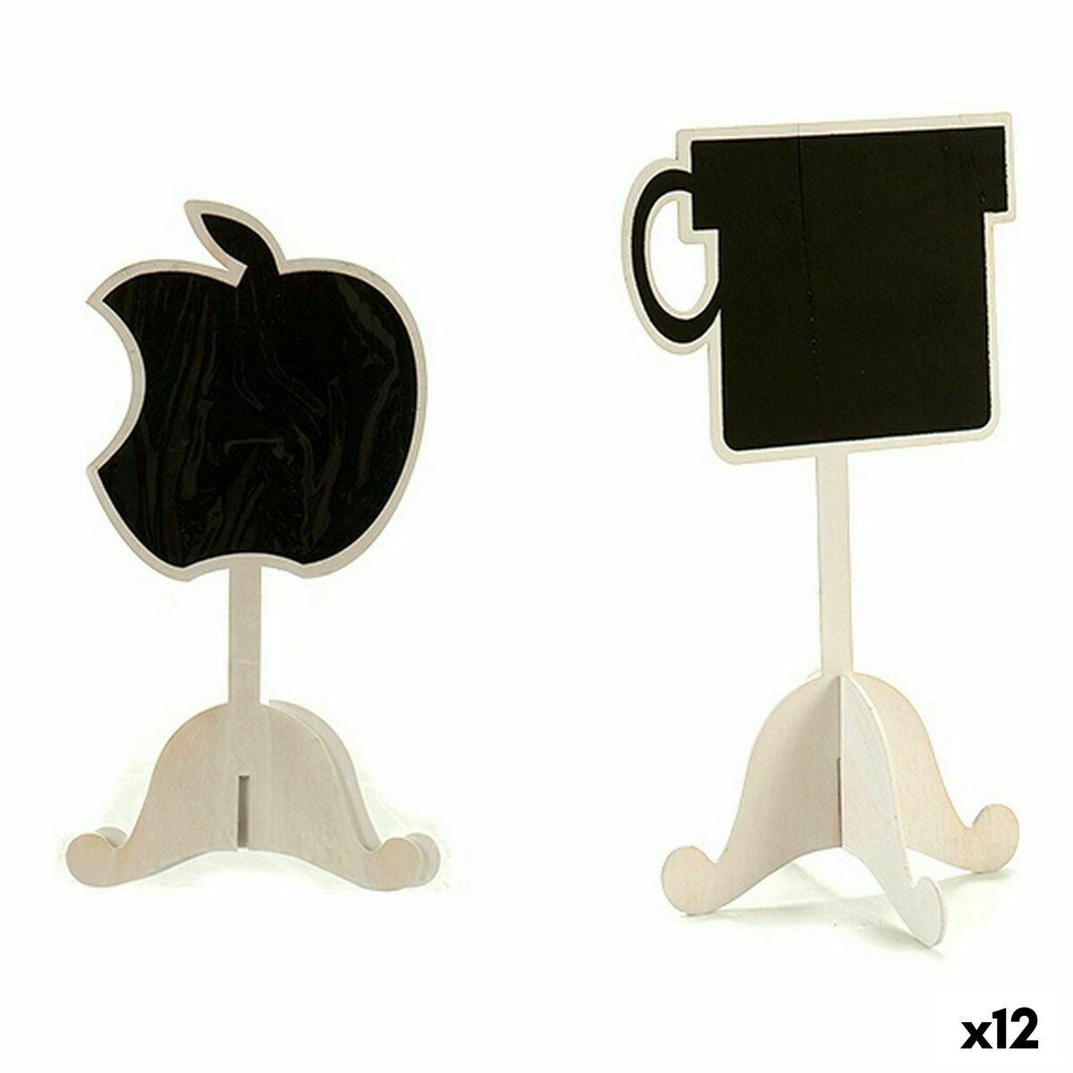 Pizarra Pincello Marrón Negro 13,5 x 25 x 15 cm (12 Unidades)