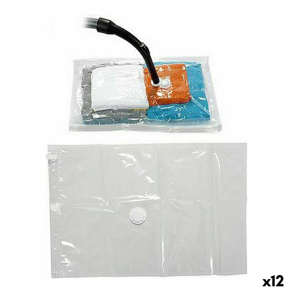 Bolsas de Vacío Kipit Transparente Plástico 60 x 80 cm (12 Unidades)