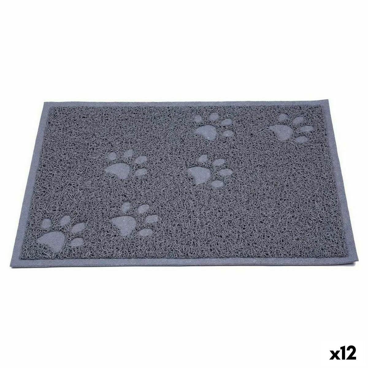 Alfombra para perros Mascow Beige Gris PVC 30 x 0,2 x 40 cm 5 x 30 x 5 cm (12 Unidades)