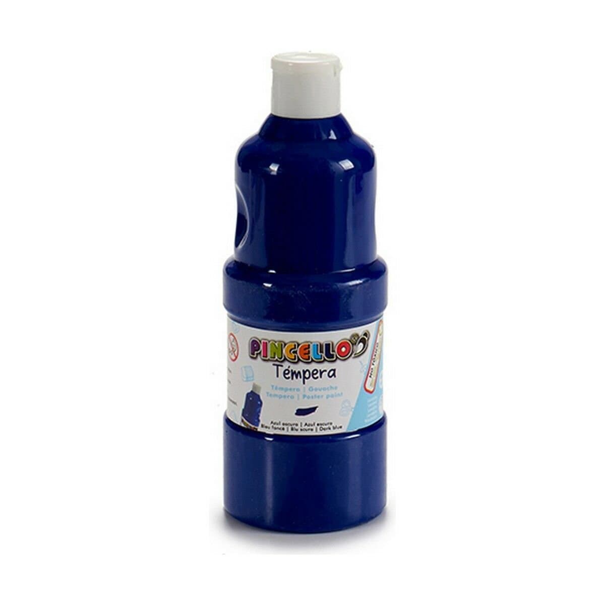 Témperas Pincello Azul oscuro 400 ml (6 Unidades)