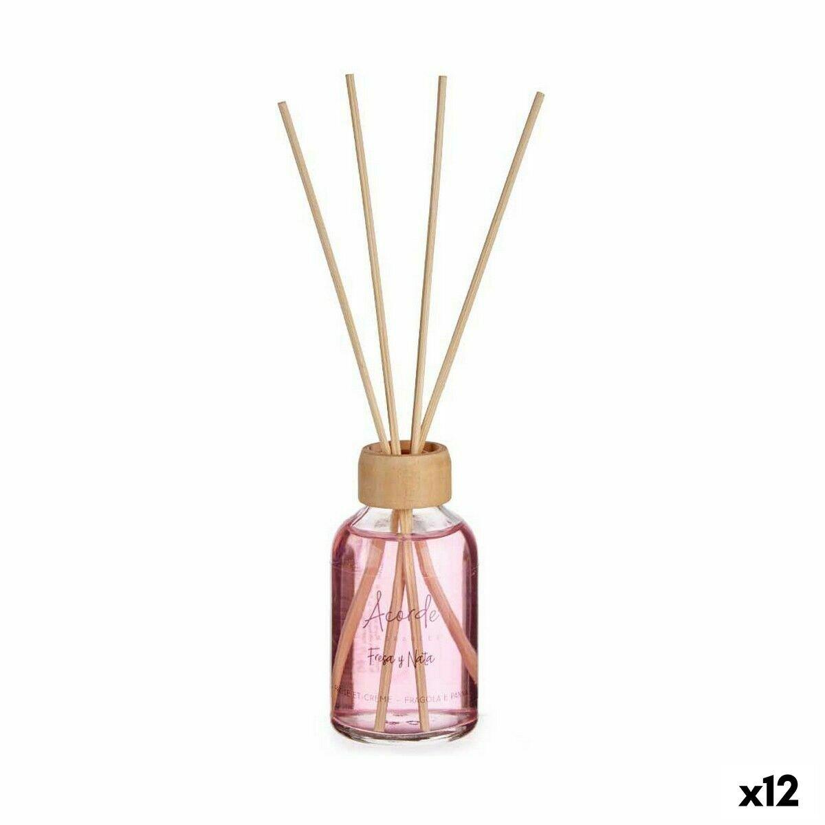 Varitas Perfumadas Acorde Fresa Nata 50 ml (12 Unidades)