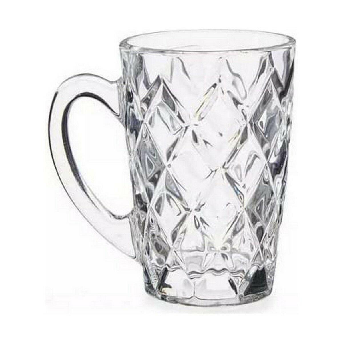 Taza Vivalto Transparente Diamante 110 ml (6 Unidades)