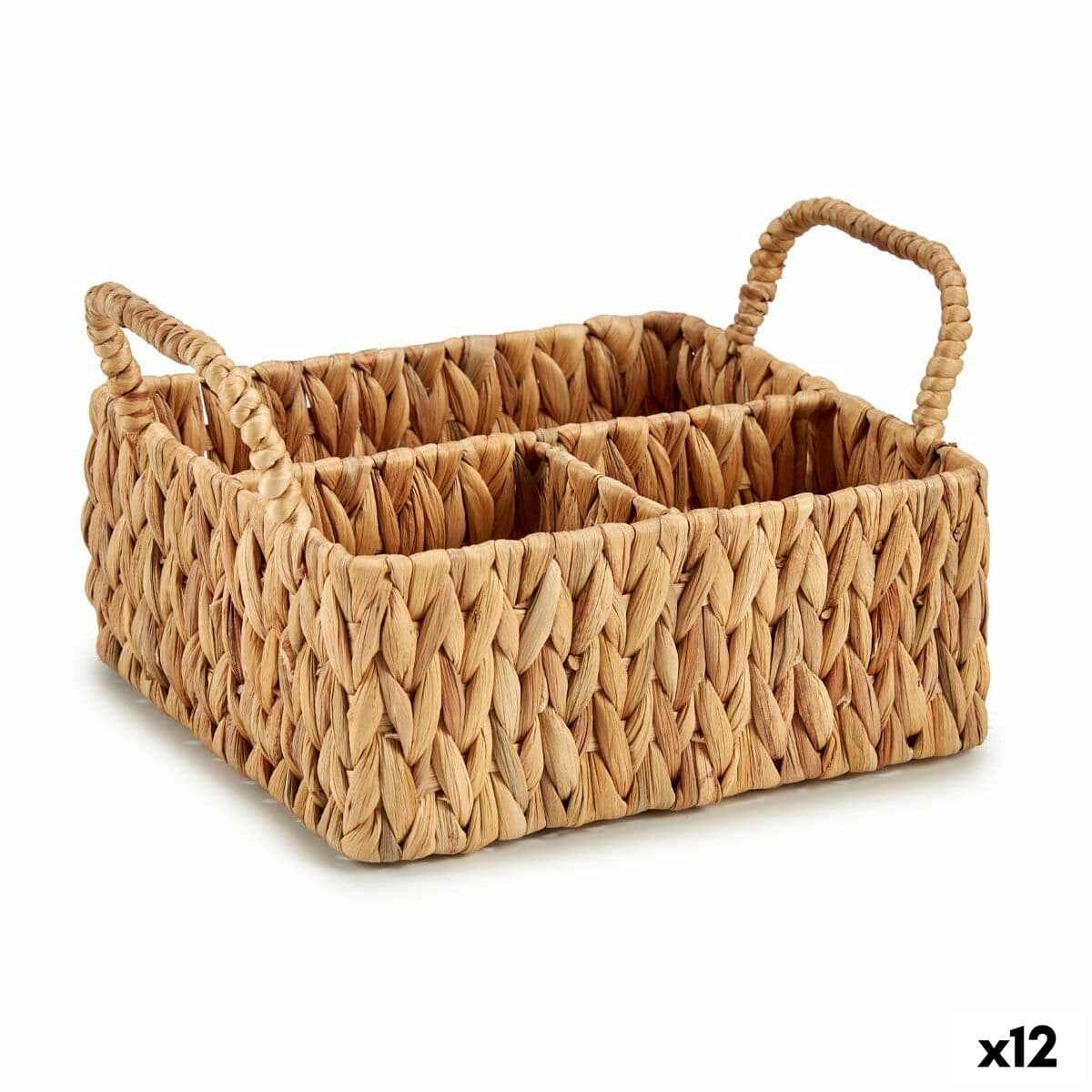 Organizador Multiusos Gift Decor Marrón Metal Jacinto de agua 20,5 x 16 x 31 cm 30,5 x 16 x 20 cm 27,5 x 17 x 20,5 cm (12 Unidad