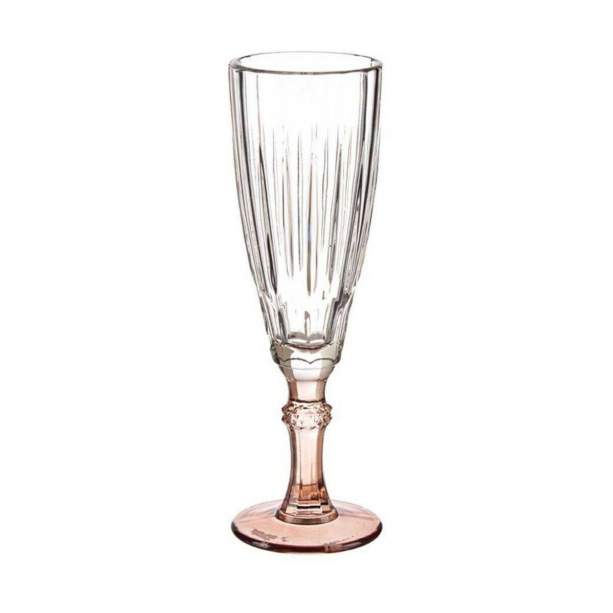 Copa de champán Vivalto Marrón Cristal 170 ml (6 Unidades)