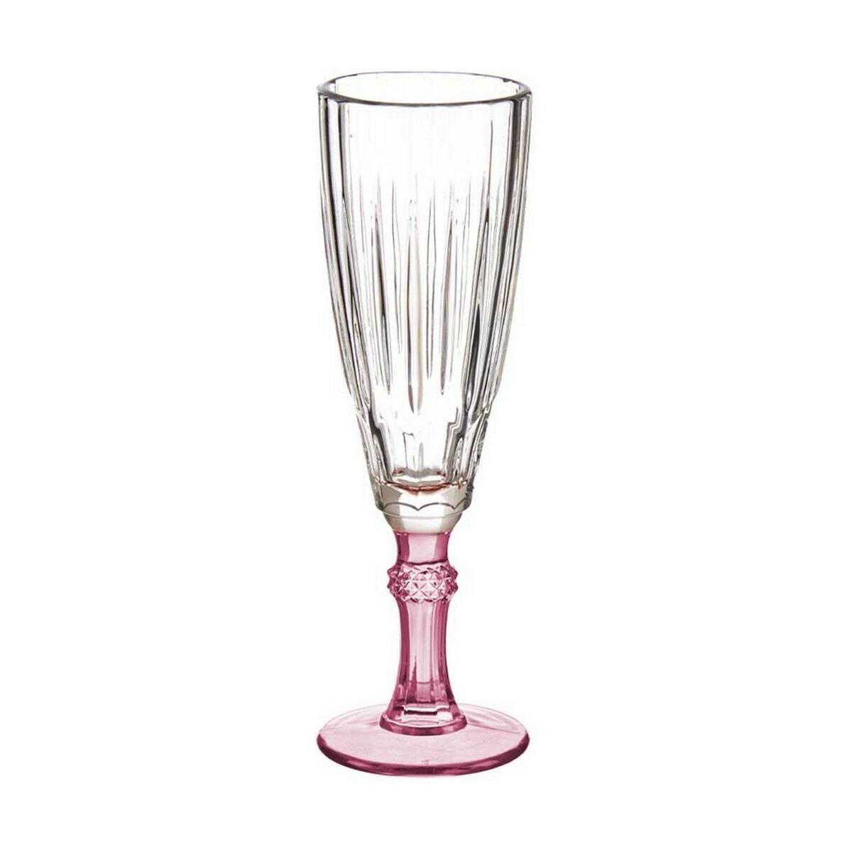 Copa de champán Vivalto Rosa Cristal 170 ml (6 Unidades)