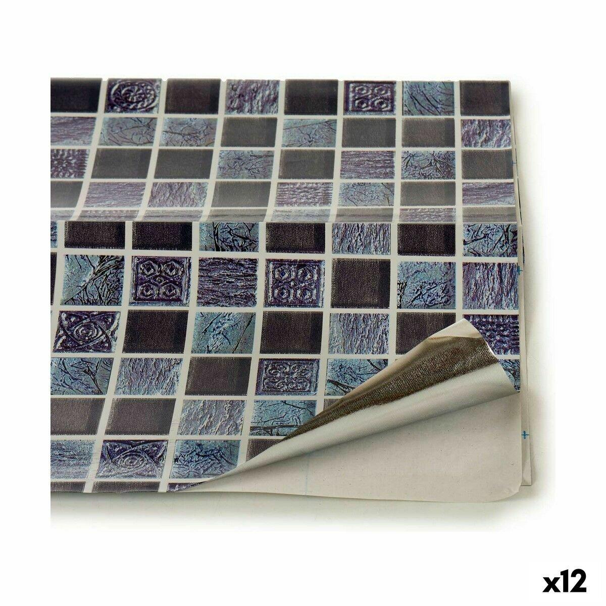 Papel adhesivo Cuadrados 60 x 90 x 1 cm 12 Unidades