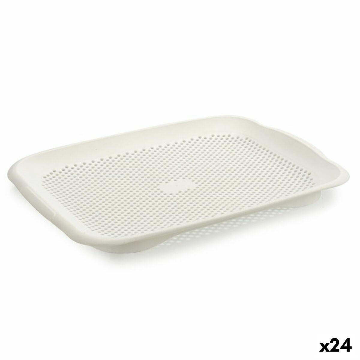 Escurridor Gondol Blanco Plástico 27 x 3 x 36,3 cm (24 Unidades)
