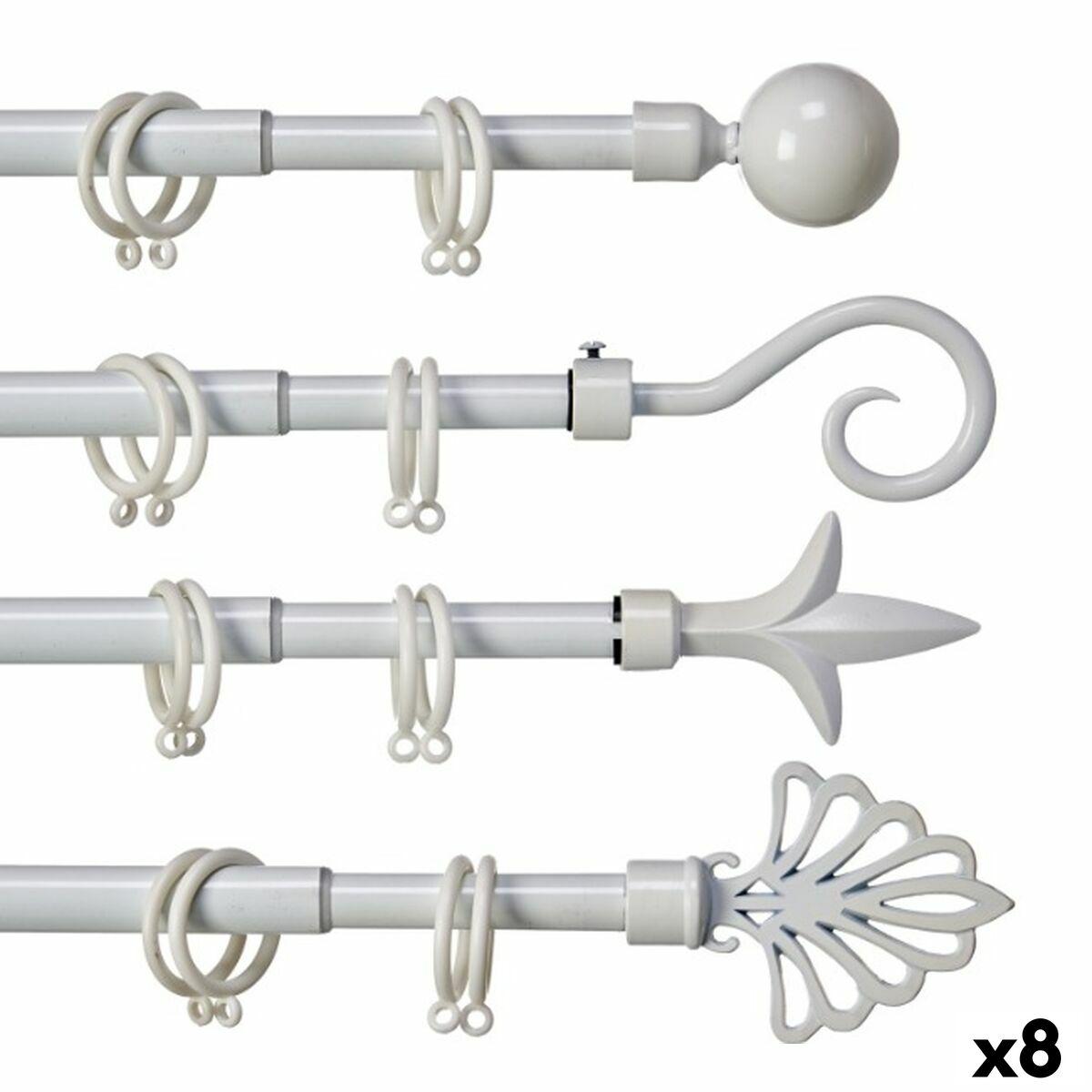 Barra para Cortinas Gift Decor Extensible (8 Unidades)