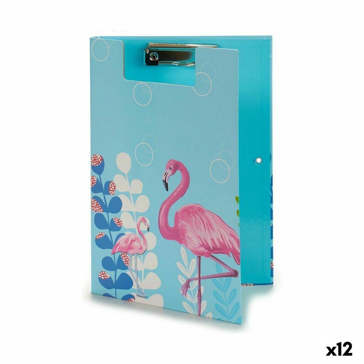 Carpeta Pincello A4 Pinza Flamenco rosa (12 Unidades)